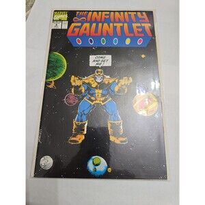 Infinity Gauntlet #4 Marvel 1991 Thanos Avengers Comic